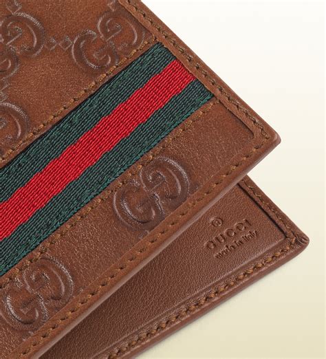 gucci outlet men's wallet|men gucci wallets green crocodile.